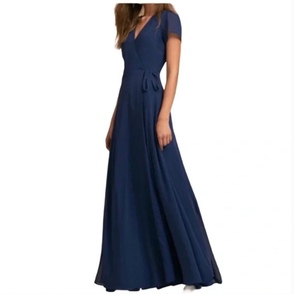 BHLDN Yumi Kim Calypso Dress in Blue Size S EUC